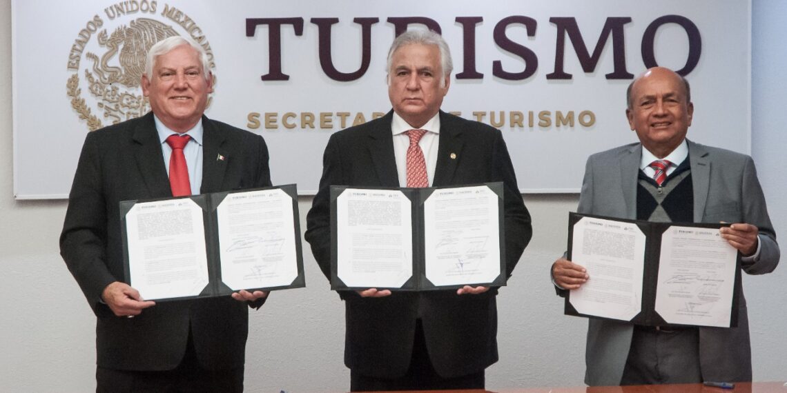 Firman en conjunto, SECTUR, financiera Nacional de Desarrollo Agropecuario, Rural, Forestal y Pesquero un convenio para apoyar a MIPYMES