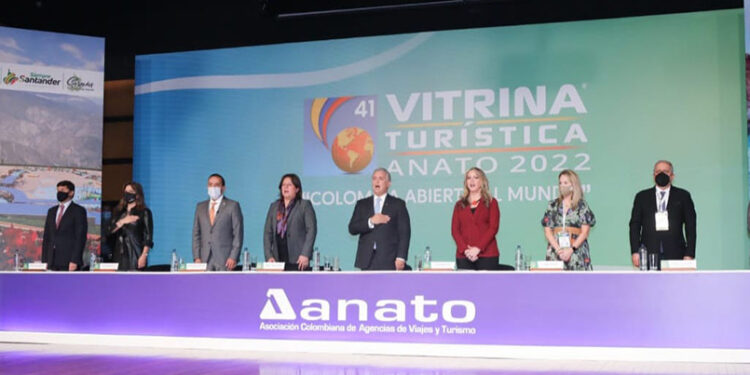 Inauguración de la Vitrina Turística de ANATO 2022.