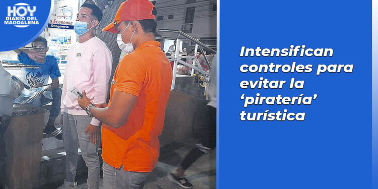 Intensifican controles para evitar la 'piratería' turística