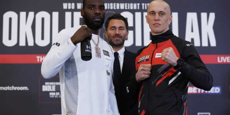 Lawrence Okolie vs Michal Cieslak RESULTADOS EN VIVO: transmisión, hora de inicio en el Reino Unido para el choque de peso crucero: actualizaciones de O2 Arena