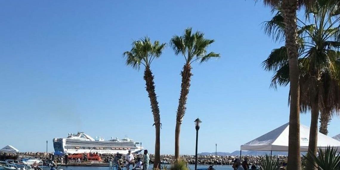 Llega crucero Grand Princess a Loreto - El Sudcaliforniano
