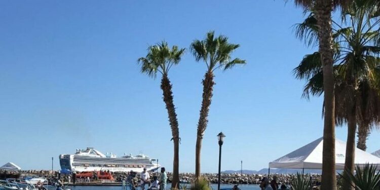 Llega crucero Grand Princess a Loreto - El Sudcaliforniano