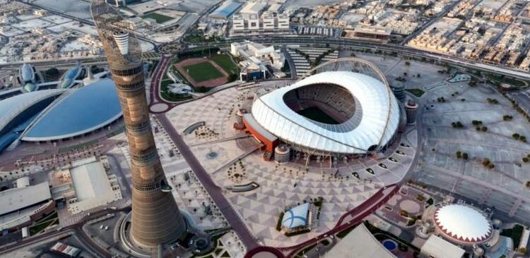 El estadio Internacional Khalifa, también conocido como Nacional, está situado la ciudad de Doha.