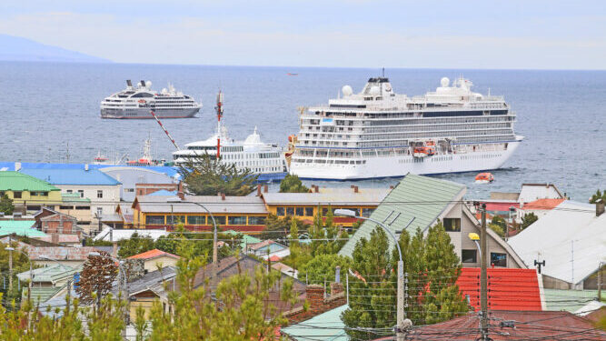 Seis cruceros han recalado en Punta Arenas durante los primeros días de febrero