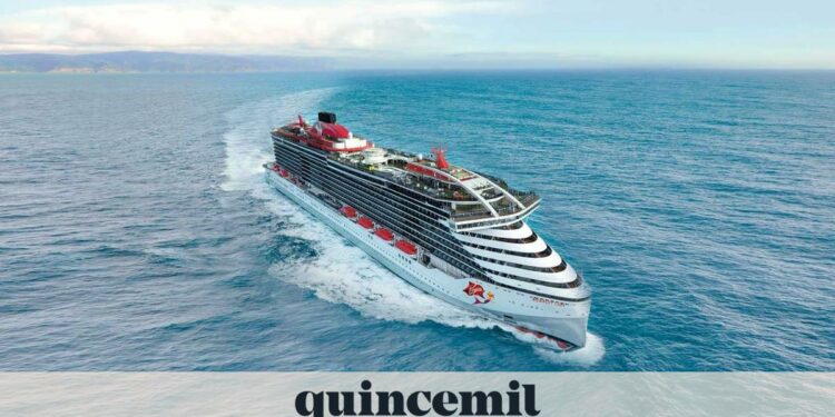 Valiant Lady, el nuevo crucero de adultos de Richard Branson, visitará A Coruña en marzo