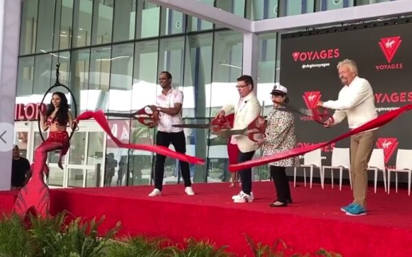 Virgin Voyages celebra inauguración de Terminal V en Miami