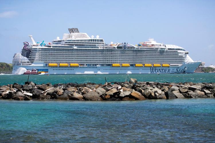 En Puerto Rico el Wonder of the Seas, el barco más grande del mundo