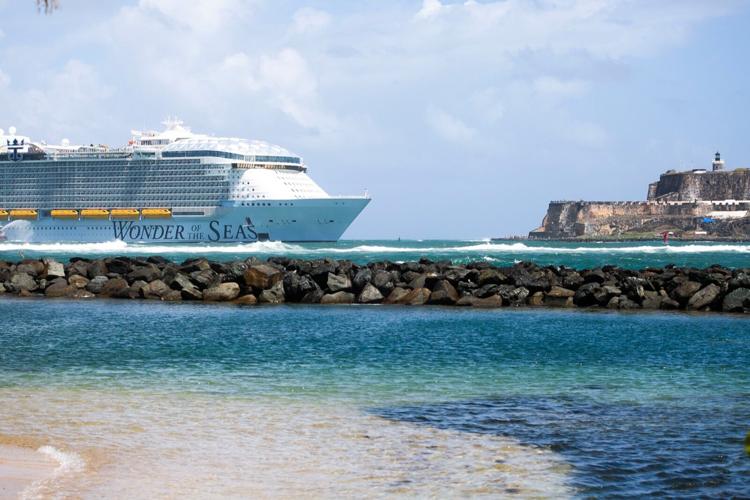 En Puerto Rico el Wonder of the Seas, el barco más grande del mundo