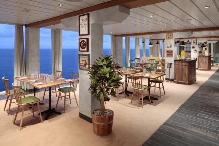 The Mason Jar Southern es uno de los más 20 restaurantes, bares y salones a bordo del 'Wonder of the seas''