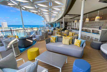 Uno de los espacios comunes del 'Wonder of the seas'