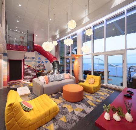 Una de las suites familiares más grandes del 'Wonder of the seas'