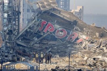 Ocho muertos en un bombardeo en un centro comercial de Kiev mientras Putin 'asesina a 115 niños' en Ucrania