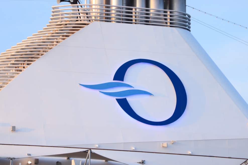 Embudo de un crucero de Oceanía