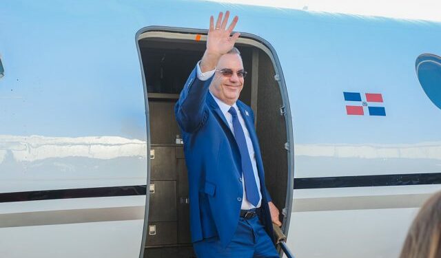 Abinader, con nueve viajes en 17 meses
