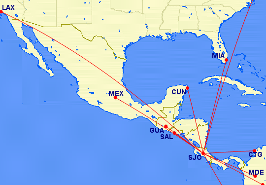 Avianca aumenta su presencia en Costa Rica