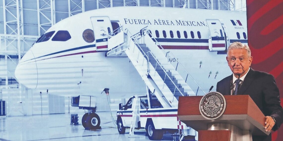 Avión presidencial podría rentarse como limusina para XV años, bodas y viajes de negocios