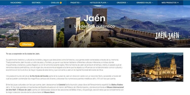 Ayuntamiento se alía con Logitravel para promocionar Jaén como destino único...