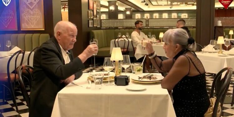 Dos septuagenarios protagonizan la peor cita de 'First Dates Crucero': "No me gustan los de 80, ni los calvos"
