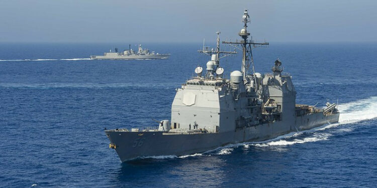 EEUU se deshace de cinco cruceros Ticonderoga por su alto coste