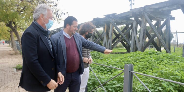 El PP critica que el Gobierno de Cruz prefiere los viajes al extranjero antes que solucionar el deterioro del muelle del Tinto
