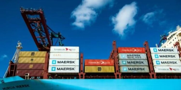 El gigante danés de transporte marítimo Maersk suspende sus viajes a puertos rusos