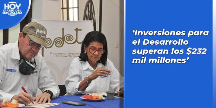 'Inversiones para el Desarrollo superan los $232 mil millones'