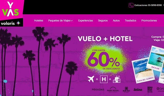 La OTA de Volaris ofrecerá paquetes con la hotelera NH