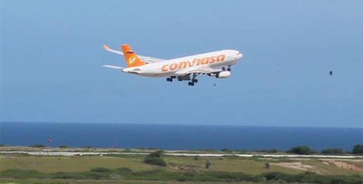 La aerolínea venezolana Conviasa inaugurará Santa Lucía