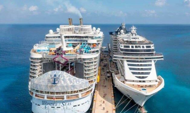Llega crucero más grande del mundo