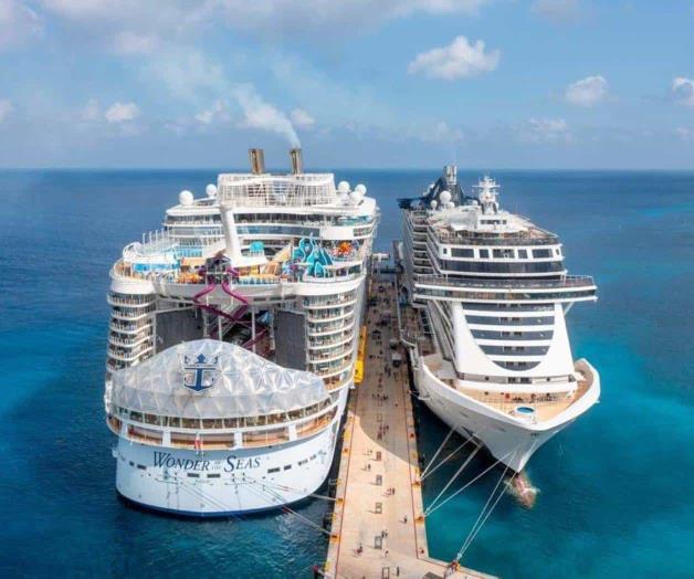 Llega crucero más grande del mundo Llega crucero más grande del mundo