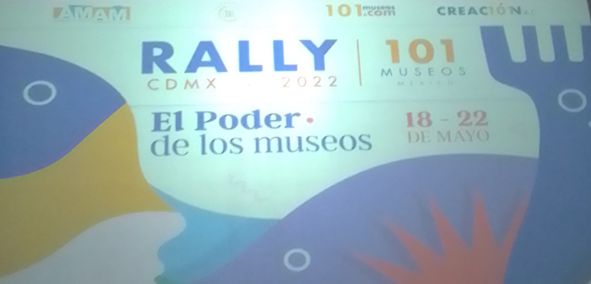 Creación 101 A.C. y la AMAM presentan el segundo Rally de Museos CDMX