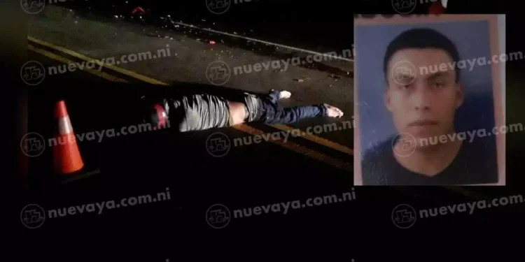 El motociclista amílcar josé bejarano blas, de 27 años