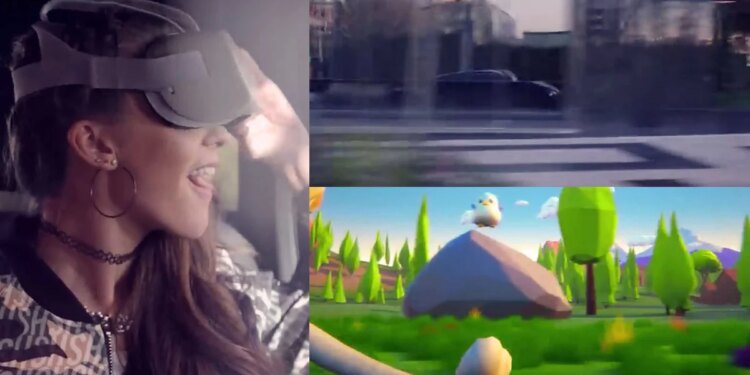 Realidad extendida: cómo funciona la tecnología pensada para que los viajes en auto sean más entretenidos