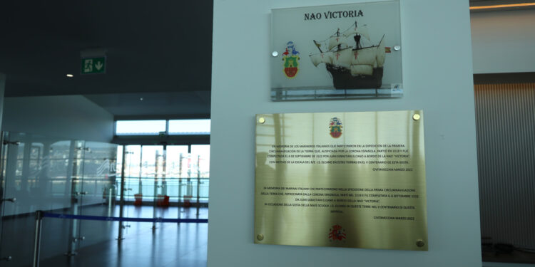 Recuerdan a los marineros italianos que dieron primera vuelta al mundo