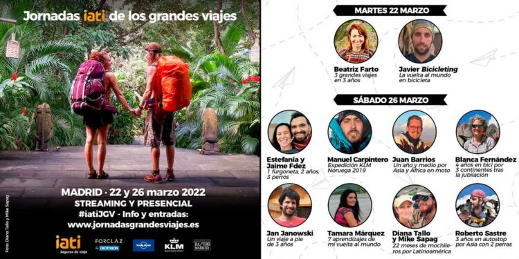 Regresan las "Jornadas iati" de los grandes viajes