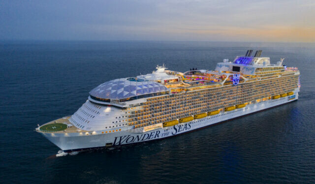 Royal Caribbean: sexto barco más grande que Wonder of The Seas