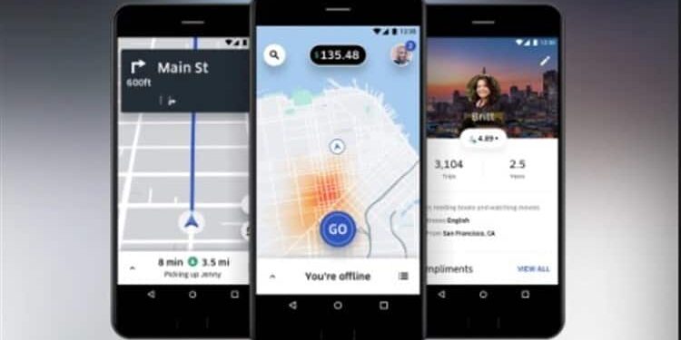 Uber subirá costo de  viajes en EU y Canadá por alza en precio de gasolina