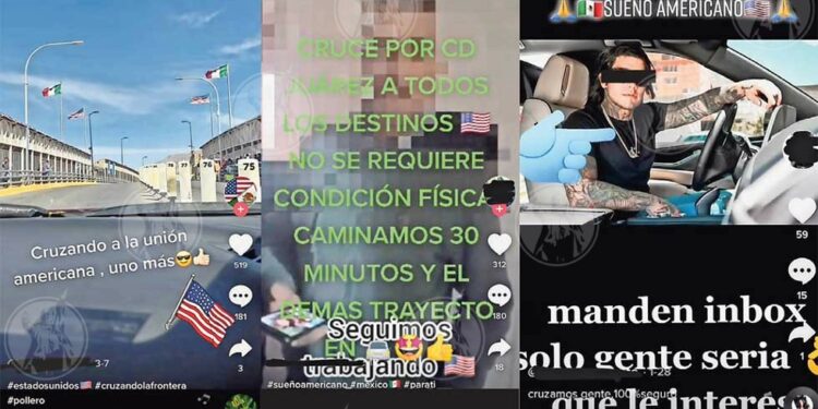 Utilizan ‘coyotes’ TikTok para reclutar a migrantes