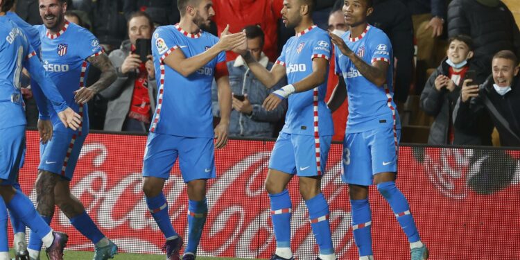 Cinco victorias seguidas del Atlético en Liga. EFE