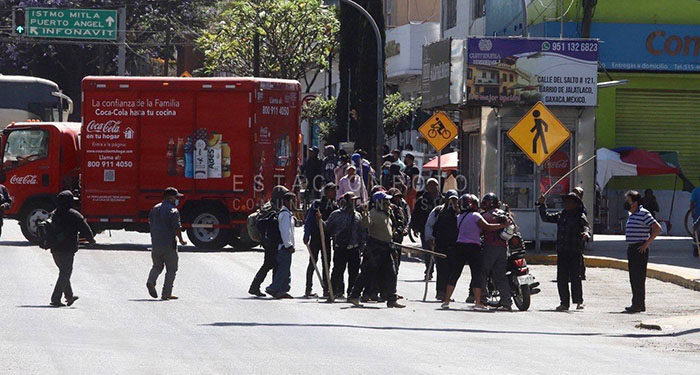 Violenta manifestación de Teojomulco | Diario Marca