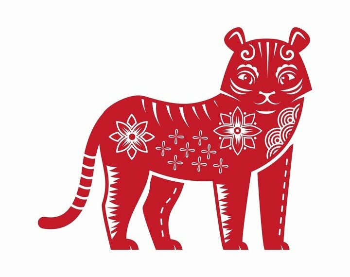 Tigre: Dubái, Emiratos Árabes Unidos. Foto ilustración Shutterstock.