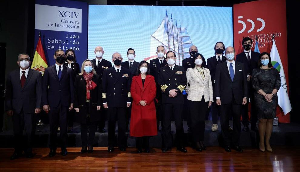 Presentación del XCIV Crucero de Instrucción 'Juan Sebastián Elcano'. (Foto: E. Press)