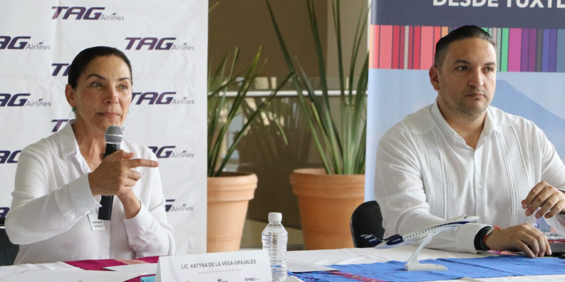 Tag Airlines fortalece la conectividad aérea en el estado de Chiapas, que es un destino estratégico en el sur del país