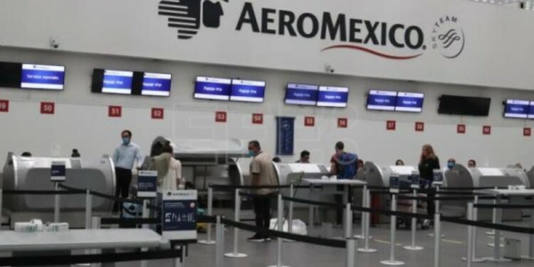 Mostradores de Aeroméxico