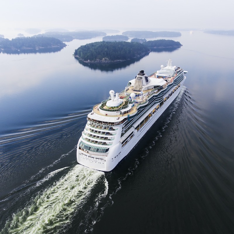 Crucero marítimo en el archipiélago de Estocolmo