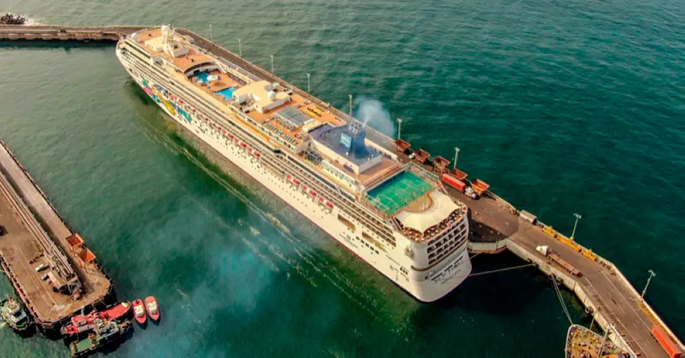 El crucero Norwegian Jewel viaja desde Panamá hasta San Diego, California, EE.UU. /Cortesía Secreteraía de Prensa.