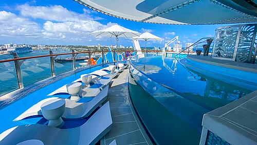 Surcamos el mar Caribe en el ‘Wonder of the Seas’, el crucero más grande del mundo