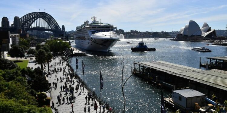 Cruceros vuelven a Australia después de dos años alejados por la COVID-19