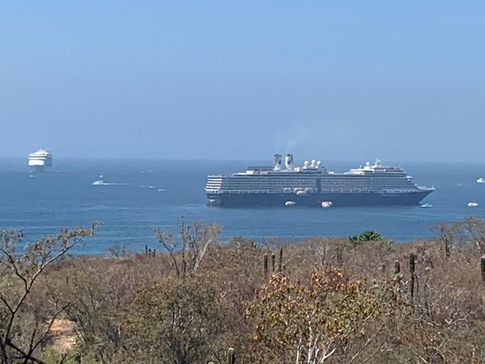 En postpandemia Cabo San Lucas recibe 4 grandes cruceros 4 Crucero