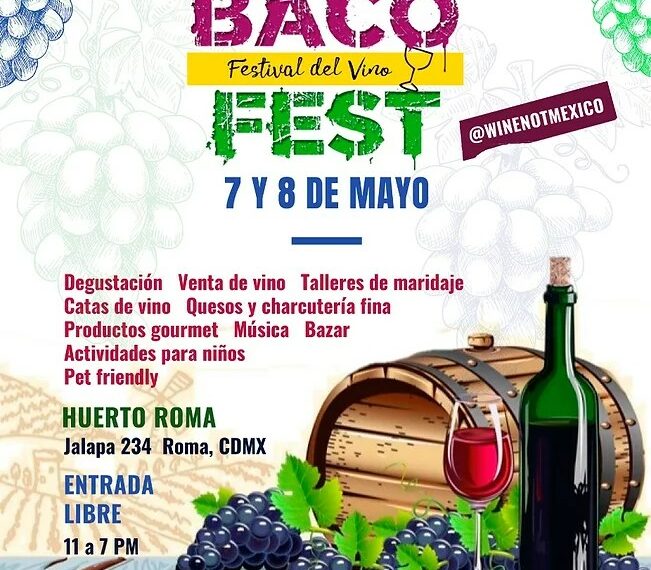 BACO Fest celebrará décima edición en la CDMX